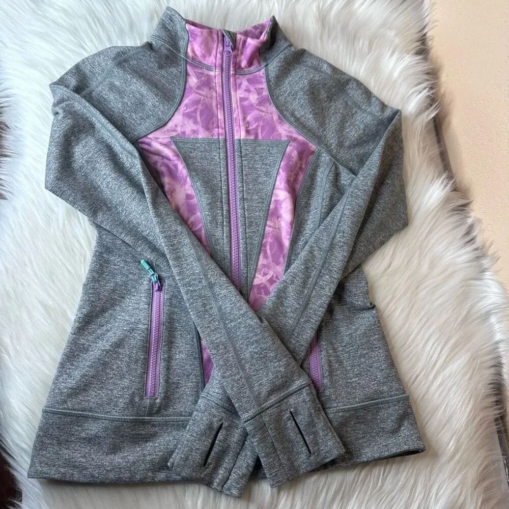 Ivivva by Lululemon Perfect Your Practice Jacket Size 12
